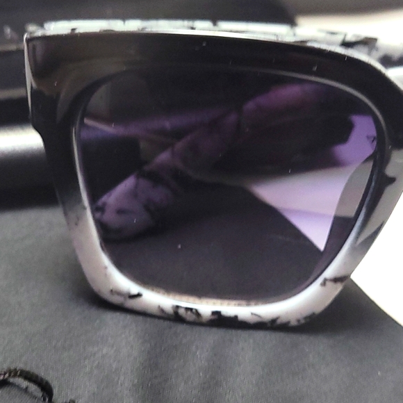 2FOR$30 BRAND NEW TRANSPARENT LENS  GOLD FLAT TOP FRAME SUNGLASSES +… - Picture 4 of 4